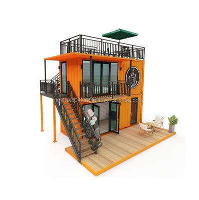 Otros paneles de pared 50/75/100 mm para paneles de sandwichs con ondas 20FT 40FT mini tienda emergente prefabricada