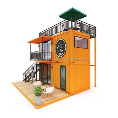 Otros paneles de pared 50/75/100 mm para paneles de sandwichs con ondas 20FT 40FT mini tienda emergente prefabricada