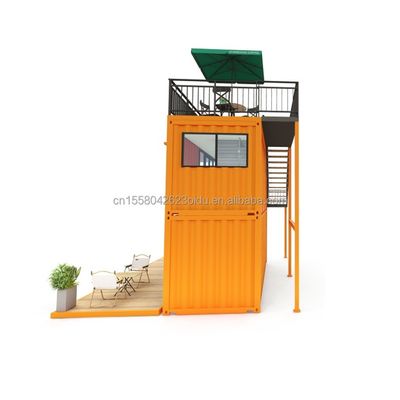 Otros paneles de pared 50/75/100 mm para paneles de sandwichs con ondas 20FT 40FT mini tienda emergente prefabricada