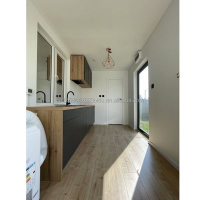 Puerta de vidrio de 40 pies de fácil instalación Prefabricado Contenedor de habitación para alojamiento en hoteles