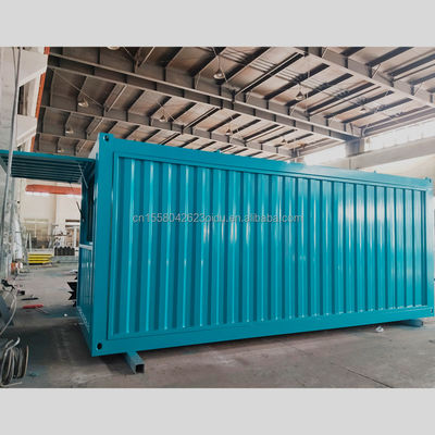 Parque Container House Casas prefabricadas con estilo para conceptos de quioscos únicos 10 pies 20 pies Contenedor de bar de café de cocina