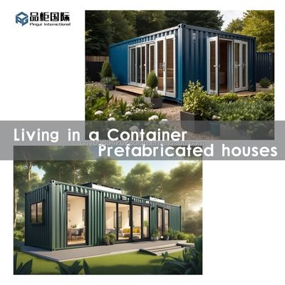 Tubos cuadrados de acero galvanizado estructura principal para la casa pequeña moderna en ruedas portable diseño de casa de contenedores prefabricados