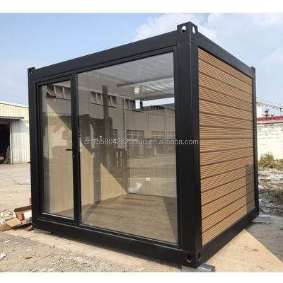Color personalizado Prefabricado Contenedor de oficina móvil Contenedores de oficina para el hogar Contenedores de 10 pies con material de acero