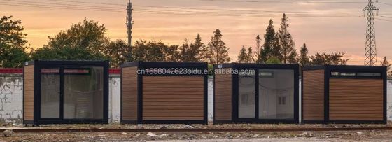 Color personalizado Prefabricado Contenedor de oficina móvil Contenedores de oficina para el hogar Contenedores de 10 pies con material de acero