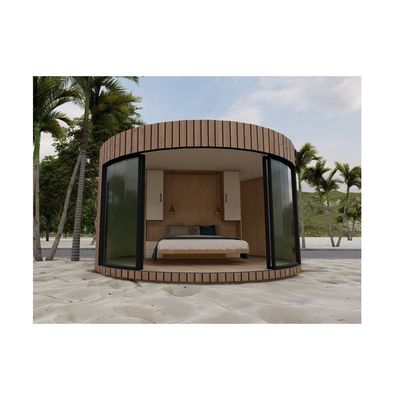 Casa de madera con estructura de acero para puertos y hoteles UE Opción de alojamiento de vacaciones de lujo