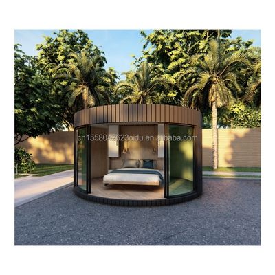 Casa de madera con estructura de acero para puertos y hoteles UE Opción de alojamiento de vacaciones de lujo