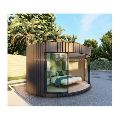 Casa de madera con estructura de acero para puertos y hoteles UE Opción de alojamiento de vacaciones de lujo