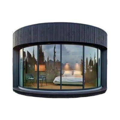 Casa de contenedores portátil de lujo moderno Estructura prefabricada de acero Villa móvil prefabricada Casa Hotel para troncos Eco-amigable