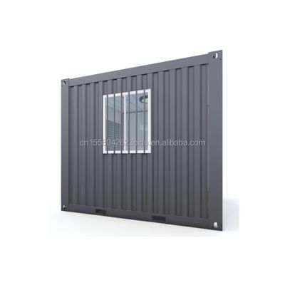 Contenedor de embalaje plano de 10 pies 20 pies Mini tienda emergente para cafetería/bar/restaurante de comida rápida/tienda de conveniencia/quiosco/stand
