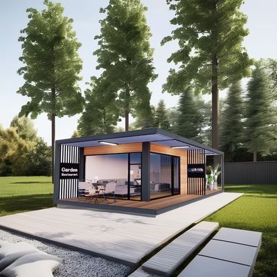 Color personalizado 20ft 40ft plegable Prefab Modular Casa móvil de diseño moderno portable Casa de contenedores para el comercio chino
