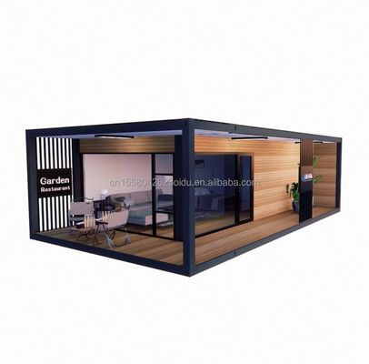 Los principales proveedores de casas prefabricadas de baño con tubos cuadrados de acero galvanizado estructura principal y diseños modernos