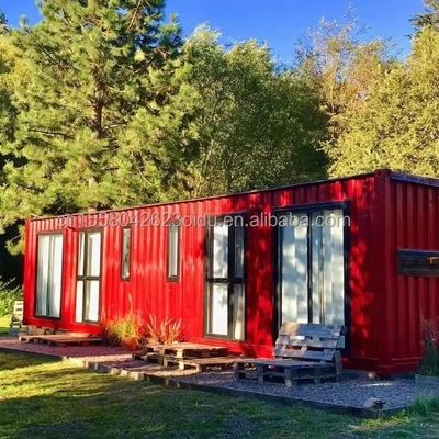 Al aire libre 40ft 20ft Prefab Contenedor expandible Casa portátil 2-5 dormitorios Prefabricado Casa de envío Tienda Móvil Granny piso