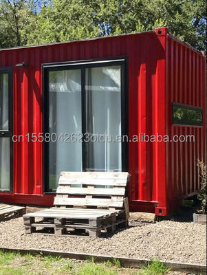 Al aire libre 40ft 20ft Prefab Contenedor expandible Casa portátil 2-5 dormitorios Prefabricado Casa de envío Tienda Móvil Granny piso