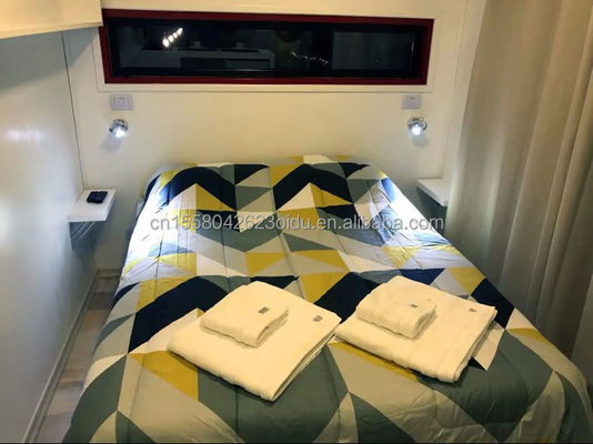 Al aire libre 40ft 20ft Prefab Contenedor expandible Casa portátil 2-5 dormitorios Prefabricado Casa de envío Tienda Móvil Granny piso