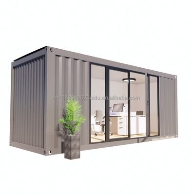 Casa de contenedores moderna y portátil al aire libre con instalación gratuita Baño móvil dormitorio y panel de sandwich de acero