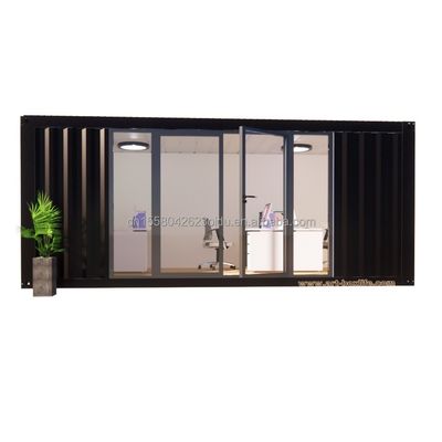 Casa de contenedores moderna y portátil al aire libre con instalación gratuita Baño móvil dormitorio y panel de sandwich de acero