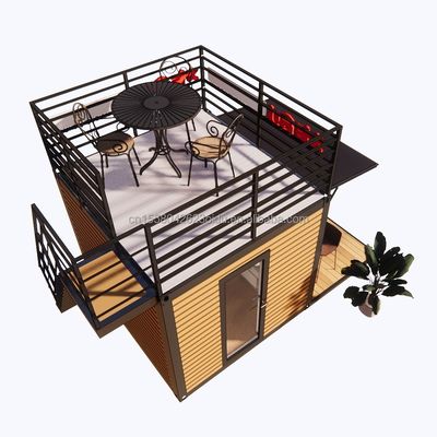 10FT Diseño Moderno Estructura de Acero Contenedor Tienda/Tienda Casas y Casas Modulares Prefabricadas Modelo 3D / Dibujos CAD
