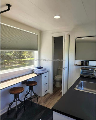 Extensible Mobile Plegable 1 dormitorio Casa pequeña para el exterior de diseño moderno 20ft 40ft Prefabricado Contenedor Casa