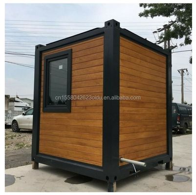 Puertas de paneles de sándwich Casas de contenedores de 40 pies Dos dormitorios para puertas de vidrio Alojamiento de vida
