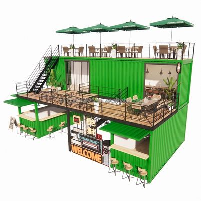 Contenedor con baños y cocinas Construcción rápida de casas prefabricadas modulares