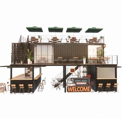 Contenedor con baños y cocinas Construcción rápida de casas prefabricadas modulares