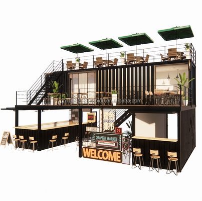 Contenedor con baños y cocinas Construcción rápida de casas prefabricadas modulares