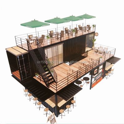 Contenedor con baños y cocinas Construcción rápida de casas prefabricadas modulares