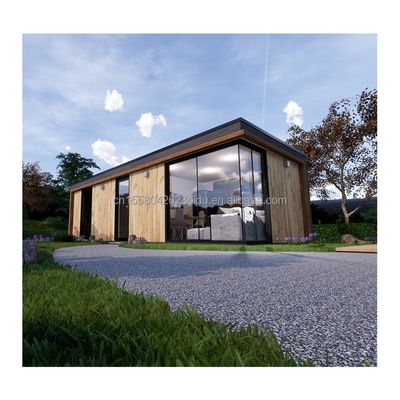 Casa de contenedores prefabricada de diseño moderno para espacios residenciales al aire libre
