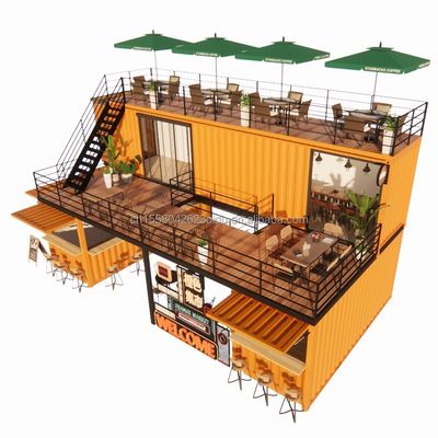 Contenedor con baños y cocinas Construcción rápida de casas prefabricadas modulares