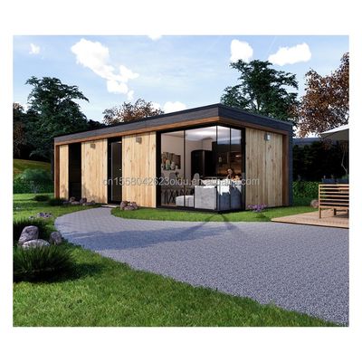 Casa de contenedores prefabricada de diseño moderno para espacios residenciales al aire libre