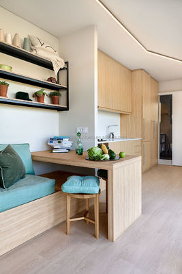 Alquiler de una casa prefabricada de madera Casa de contenedores para alojamiento en hoteles