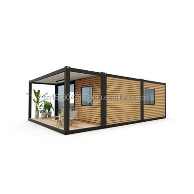 Casa de contenedores de plantas Casa prefabricada móvil con panel de sándwich de onda de 50/75/100 mm