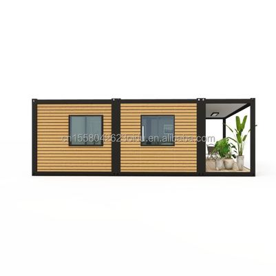 Casa de contenedores de plantas Casa prefabricada móvil con panel de sándwich de onda de 50/75/100 mm