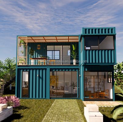 Casas de contenedores ampliables especializadas Villa prefabricada de lujo Casa para familia o hotel de vacaciones Otro estilo de diseño