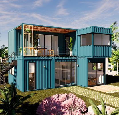 Casas de contenedores ampliables especializadas Villa prefabricada de lujo Casa para familia o hotel de vacaciones Otro estilo de diseño