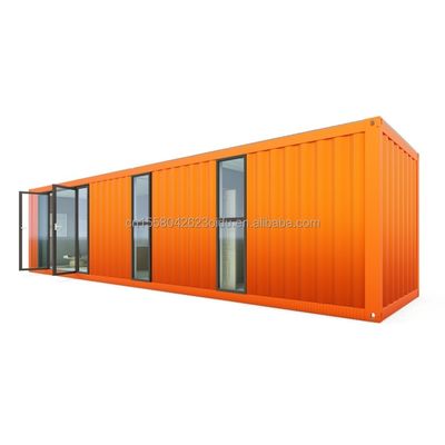 Casa prefabricada de acero galvanizado de 180g estilo moderno Contenedor de acero Casa Contenedor Casas pequeñas Casa familiar prefabricada para vivir al aire libre