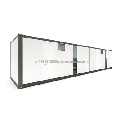 Casa prefabricada de acero galvanizado de 180g estilo moderno Contenedor de acero Casa Contenedor Casas pequeñas Casa familiar prefabricada para vivir al aire libre