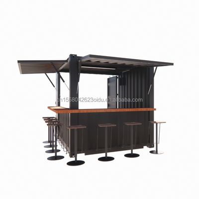 Contenedor de tienda mini-pop-up a prueba de humedad de 10 pies para cafetería/bar/restaurante de comida rápida/tienda de conveniencia/quiosco/stand