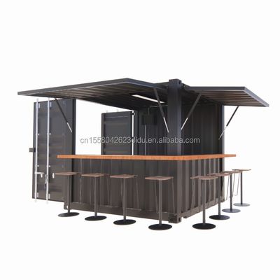 Contenedor de tienda mini-pop-up a prueba de humedad de 10 pies para cafetería/bar/restaurante de comida rápida/tienda de conveniencia/quiosco/stand