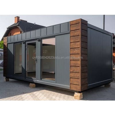 Backyard House Garden Pod con oficina prefabricada y ventanas de aleación de aluminio