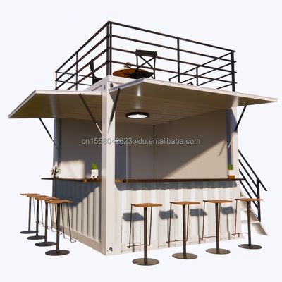 Tienda de café de estilo chino de contenedores para modernos y funcionales