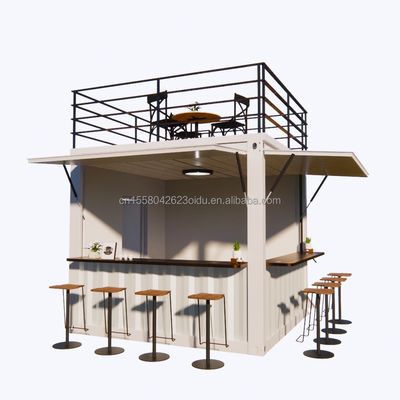 Tienda de café de estilo chino de contenedores para modernos y funcionales