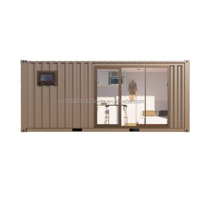 Casa prefabricada con 3 dormitorios y sala de estar Construcción de acero