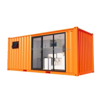 1 Casa de contenedores prefabricada de diseño moderno para pareja familiar o pared de hotel 50/75/100mm Panel de sándwich de onda