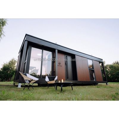 Casa de contenedores expandible para alojamiento en hoteles Solución en diseño moderno Villa cocina aplicación