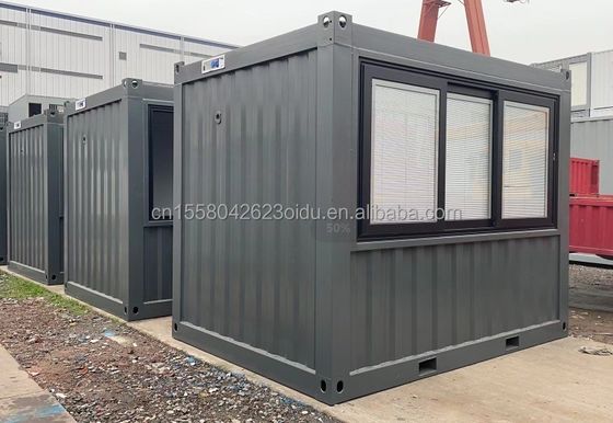 Oficina de contenedores de baño de diseño moderno para soluciones móviles a medida en contenedores de carga marítima de 10 pies