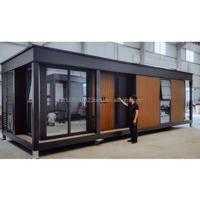Casa de contenedores expandible para alojamiento en hoteles Solución en diseño moderno Villa cocina aplicación