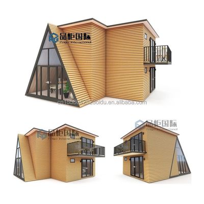 Casa de contenedores prefabricada para alojamiento al aire libre en Villa Hotel Shop