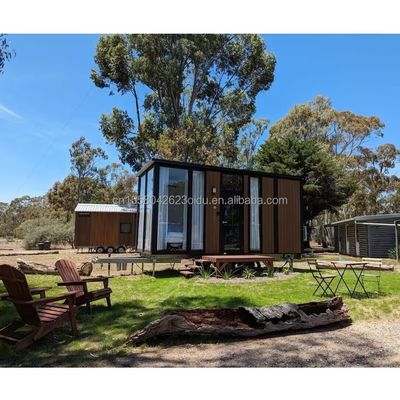Casas prefabricadas de lujo de 20 pies o 40 pies de color personalizado para casas prefabricadas listas para el envío