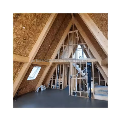 Tubos cuadrados de acero galvanizado estructura principal hotel triángulo un marco casa prefabricada kit para el lujo